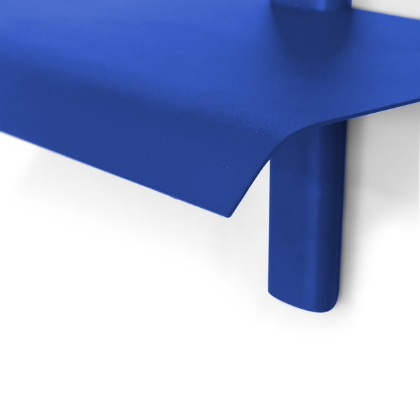 Modrá kovová polica 28 cm Hola – Spinder Design-image-4