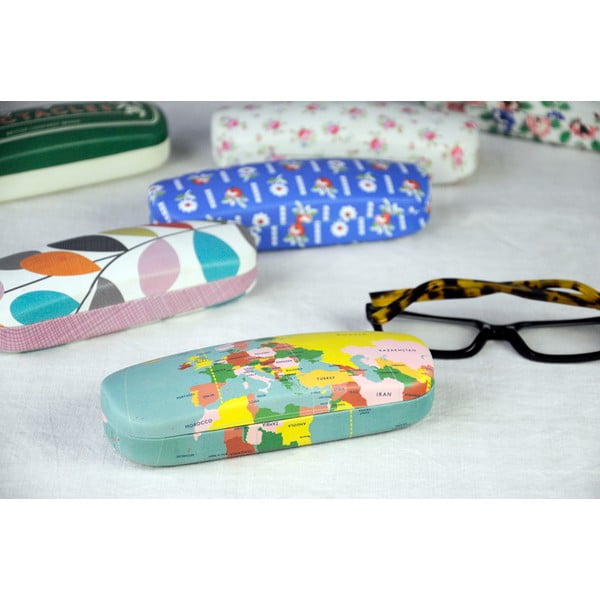 Puzdro na okuliare s čistiacou handričkou Rex London World Map-image-1