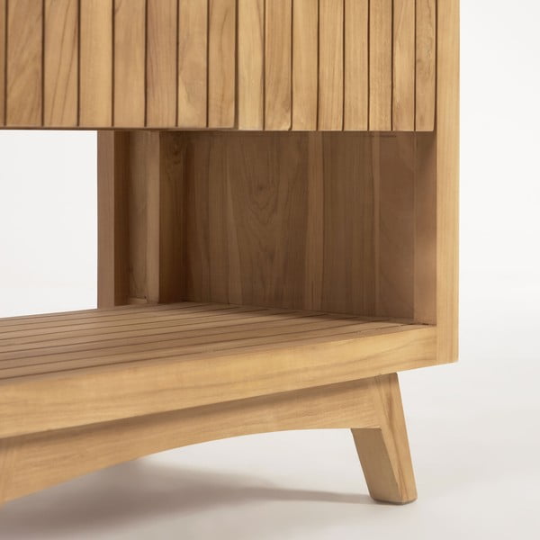 Skrinka pod umývadlo z tíkového dreva Kave Home Sunday-image-2