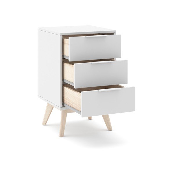 Biely nočný stolík Campus - Marckeric-image-3