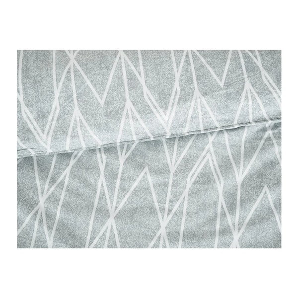 Sivé krepové obliečky na jednolôžko 140x200 cm Gray Stripes – B.E.S.-image-1