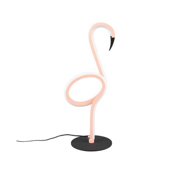 Ružová LED stolová lampa (výška 35 cm) Ingo – Reality