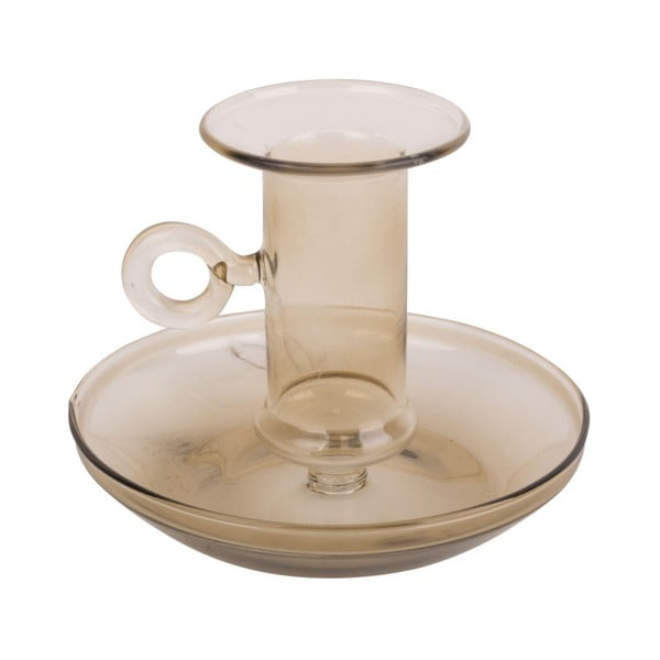 Svetlohnedý sklenený svietnik PT LIVING Elle-image-2