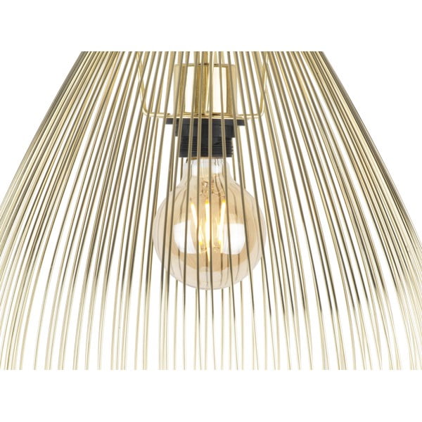 Kovové závesné svietidlo v zlatej farbe Leitmotiv Lucid, ø 35 cm-image-4