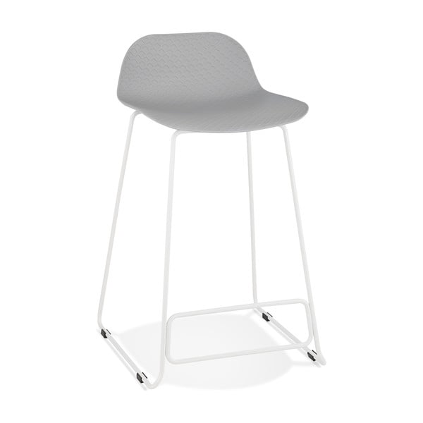 Sivá barová stolička Kokoon Slade Mini, výška sedu 66 cm