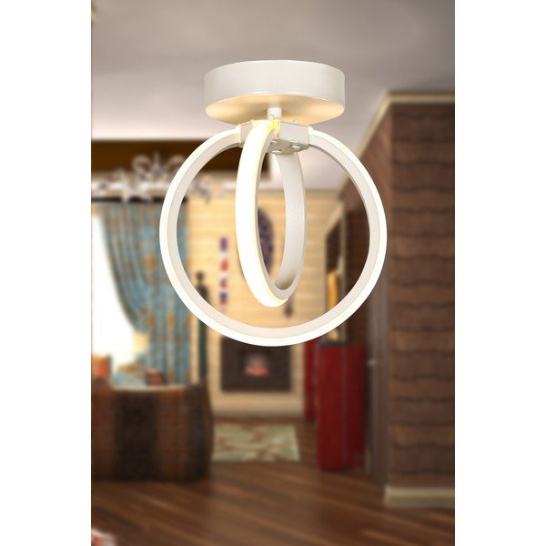 Biele kovové LED stropné svietidlo Sezen – Squid Lighting-image-1