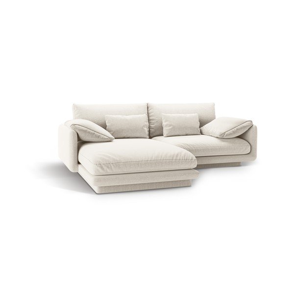 Biela rohová pohovka (ľavý roh) Torino – Micadoni Home-image-2