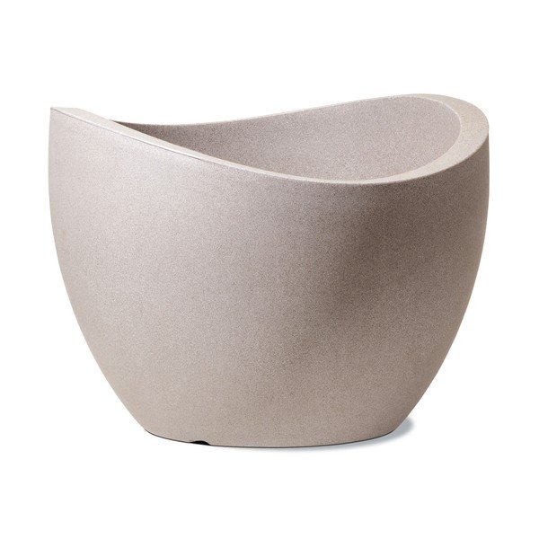 Záhradný kvetináč Globe 50 cm, hnedý-image-3