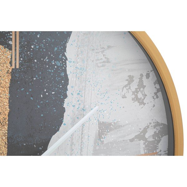 Modré nástenné hodiny Mauro Ferretti Art, ø 60 cm-image-3