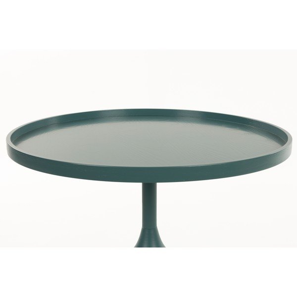 Okrúhly konferenčný stolík v petrolejovej farbe ø 69 cm Jason – Zuiver-image-2