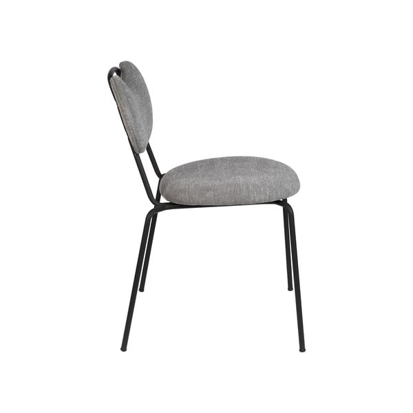 Sivé jedálenské stoličky v súprave 2 ks Aspen - White Label-image-3