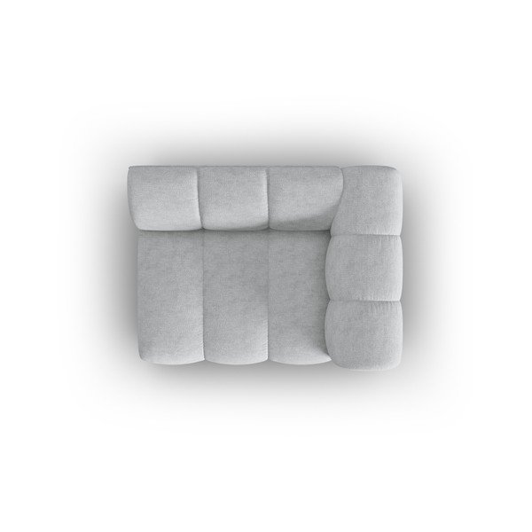Svetlosivý modul pohovky (pravý roh) Lupine – Micadoni Home-image-4