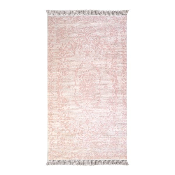 Ružový koberec Vitaus Hali Gobekli, 80 × 150 cm