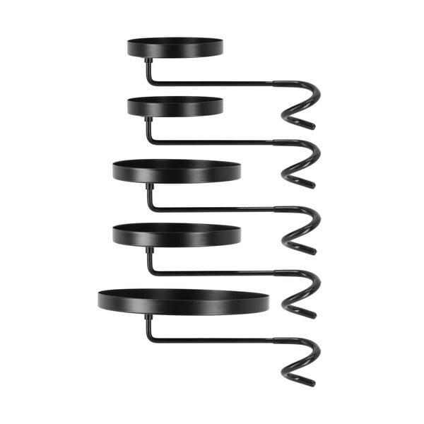 Čierny teleskopický etažér na kvetiny Esschert Design, dĺžka 210 - 301 cm-image-2