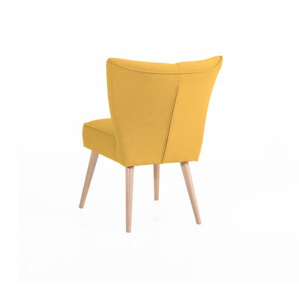 Žlté kreslo Max Winzer Beni-image-4