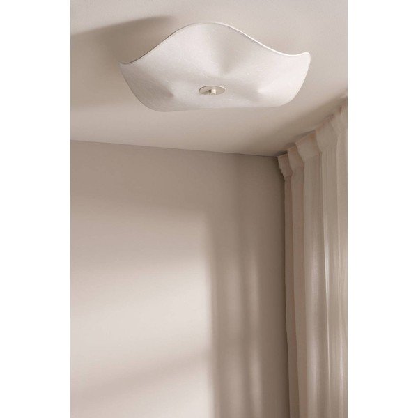 Krémovobiele papierové stropné svietidlo ø 60 cm Monshi – Jotex-image-2