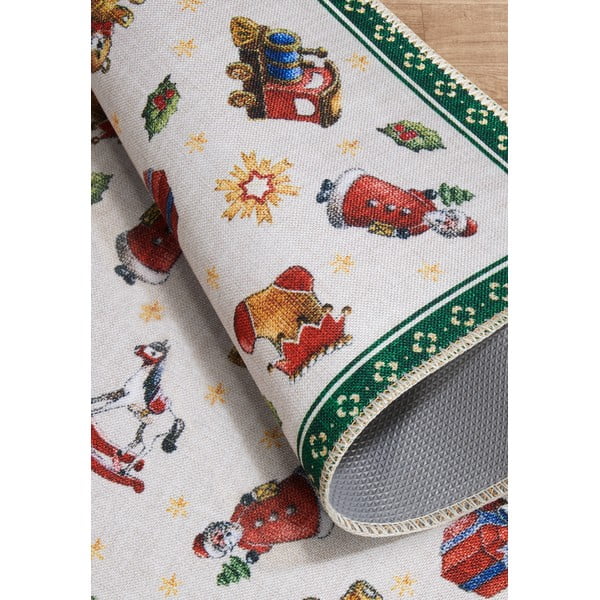Zelený koberec s vianočným motívom 50x80 cm Green Christmas – Villeroy&Boch-image-4