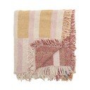 Hnedá deka z recyklovanej bavlny 130x160 cm Lane – Bloomingville