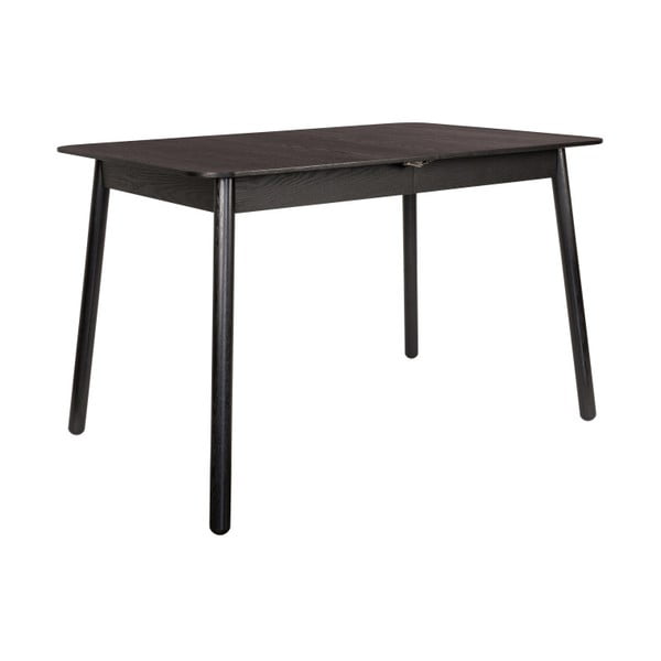 Čierny rozkladací jedálenský stôl Zuiver Glimpse, 120 x 80 cm-image-4