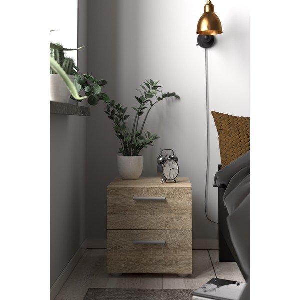 Nočný stolík v prírodnej farbe Pepe – Tvilum-image-1