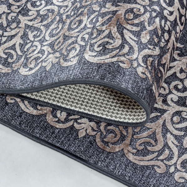 Antracitový prateľný behúň 80x250 cm Fiesta – Ayyildiz Carpets-image-2