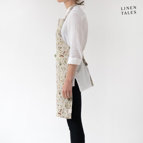 Ľanová zástera s vianočným motívom – Linen Tales-image-1