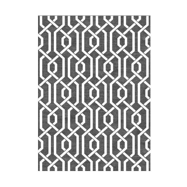 Ručně tkaný koberec Camila Grey, 155x240 cm