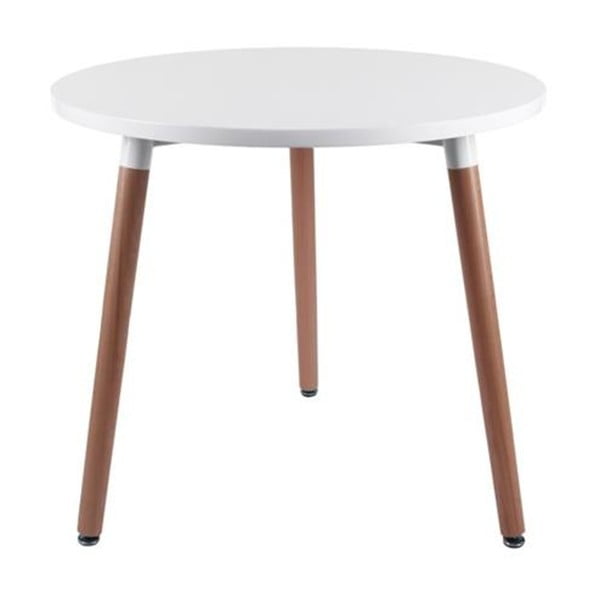 Stôl D2 Copine, 80 cm, biely