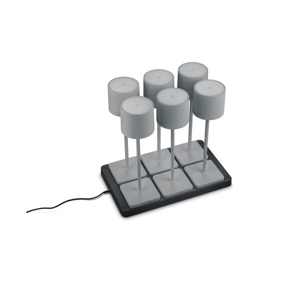 Vonkajšie svietidlo so stmievačom (výška  4 cm) Fernandez – Reality