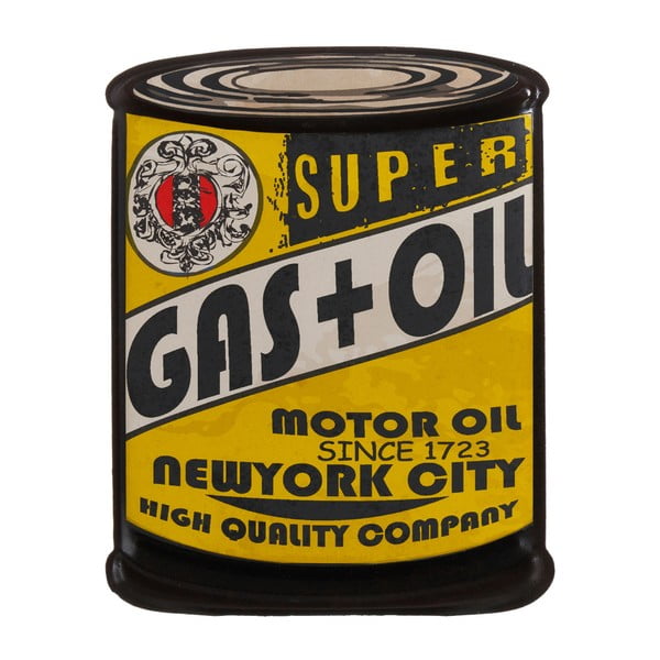 Plechová ceduľa Ixia Vintage Gas Oil