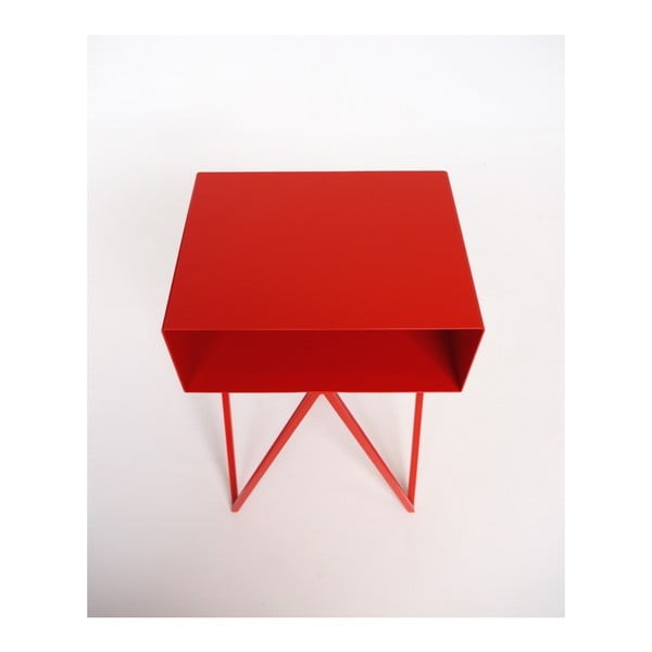 Červený nočný stolík &New Mini Robot