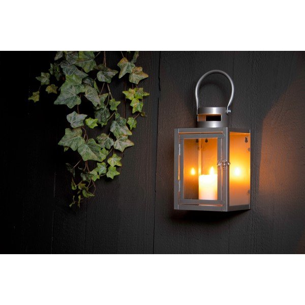 Kovový lampáš (výška 23 cm) Modern – Esschert Design-image-1