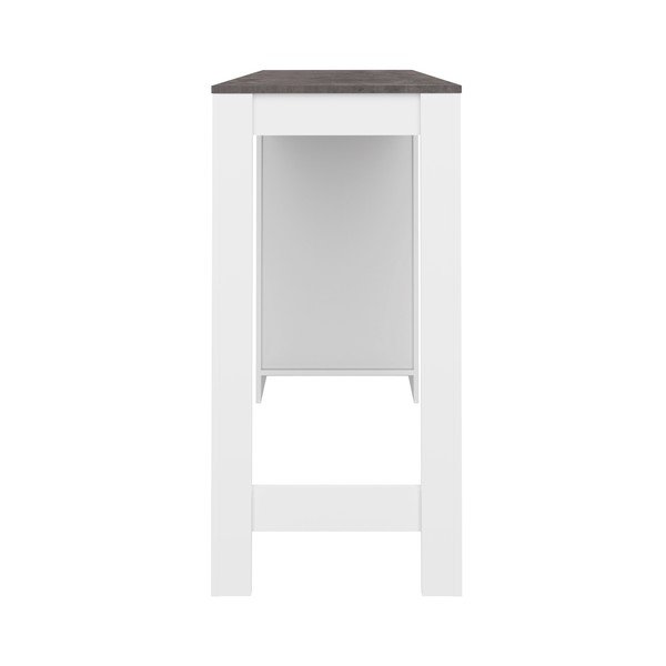 Barový stôl s doskou v dekore betónu 50x115 cm Aravis – TemaHome-image-4