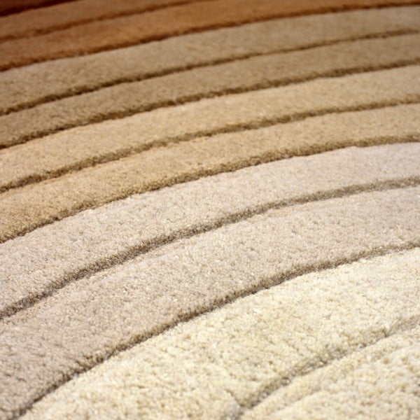 Vlnený koberec v tehlovej farbe 200x290 cm Puddle Ombre Wool – Flair Rugs-image-2