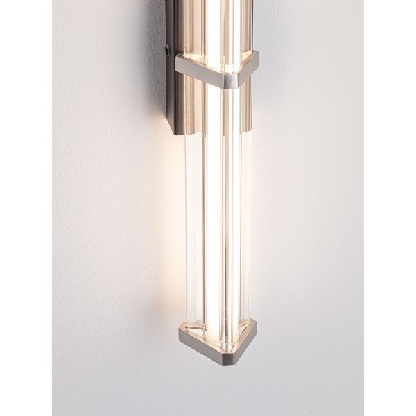 Matne čierne/v matne striebornej farbe kovové LED nástenné svietidlo so stmievačom Pheme – Nova Luce-image-2