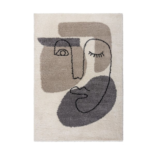 Sivo-béžový koberec Flair Rugs Beauty, 200 x 290 cm