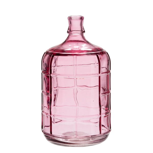 Demižón/váza Glass Pink, 15x27 cm