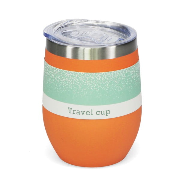 Oranžový cestovný hrnček 350 ml – Rex London-image-3