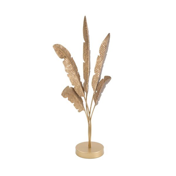 Dekoratívna soška v zlatej farbe Mauro Ferretti Five Leaf-image-2