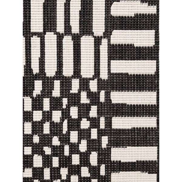 Čierny/krémovobiely vnútorný a vonkajší koberec 160x230 cm Haringey Barkham – Ted Baker-image-4