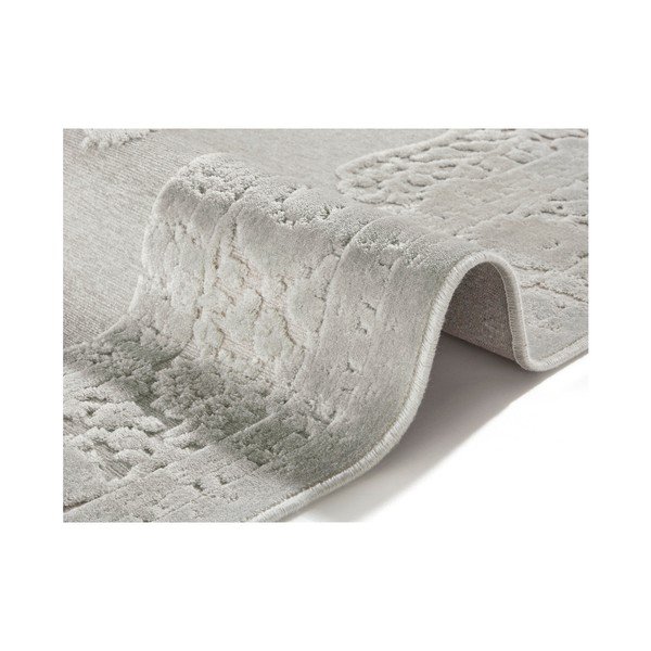 Sivý koberec z viskózy Mint Rugs Willow, 80 × 125 cm-image-2