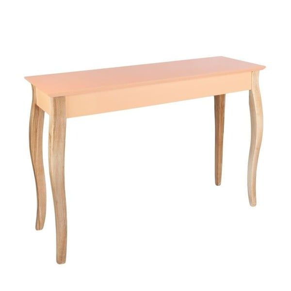 Konzolový stolík Dressing Table 150x74 cm, oranžový