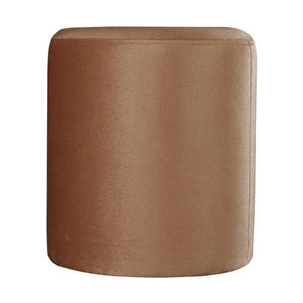 Hnedý puf JohnsonStyle Ellen Magic Velvet, ⌀ 40 cm-image-4