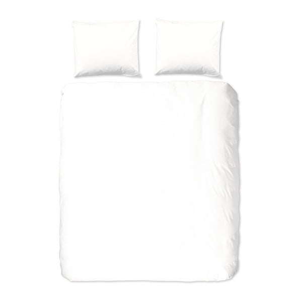 Biele bavlnené obliečky na dvojlôžko Good Morning Universal, 220 x 240 cm