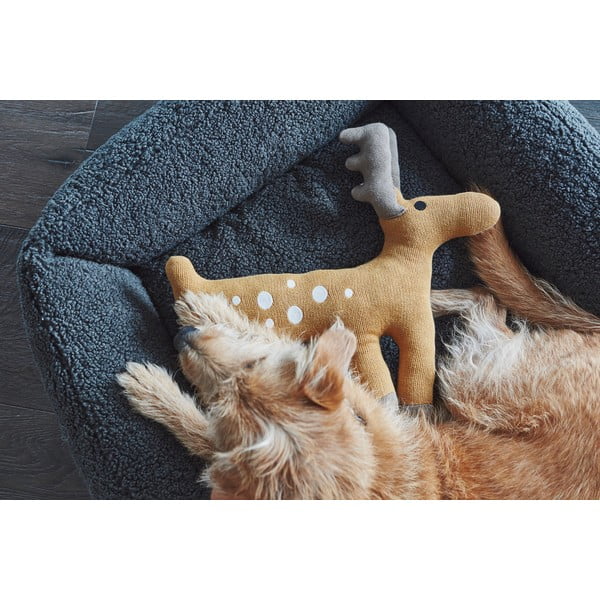 Tmavosivý pelech pre psa z materiálu buklé 71x91 cm Senso Graphite M – MiaCara-image-2