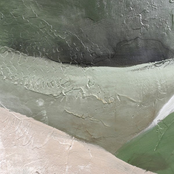 Ručne maľovaný obraz 90x120 cm Green Field – Malerifabrikken-image-2