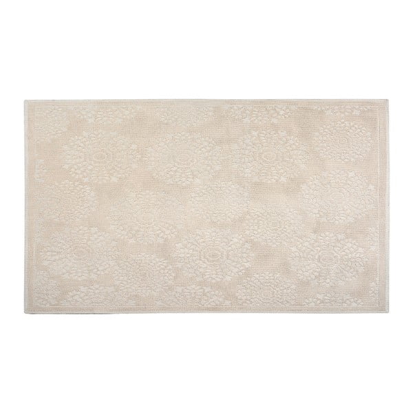 Bavlnený koberec Ganda 80x150 cm, krémový