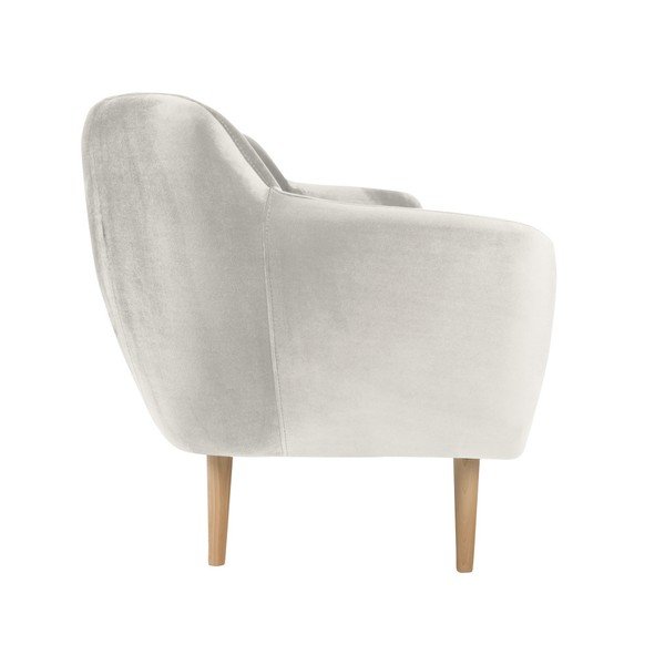 Krémová trojmiestna pohovka Mazzini Sofas Benito-image-2