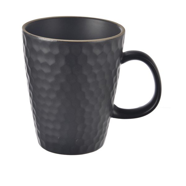 Čierny keramický hrnček 420 ml Tea Time – Orion-image-2