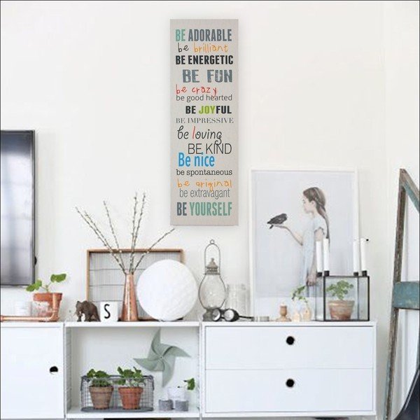 Obraz Really Nice Things Be Adorable, 30 × 90 cm-image-1